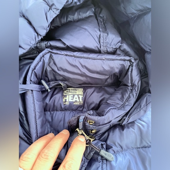 32 Degrees Blue Hooded Puffer Jacket - Picture 2 of 4